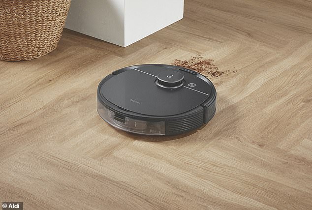 The vacuum cleaner has a run time of 110 minutes, a 420 ml dustbin, a 240 ml water tank and can be controlled via the Ecovacs Home app.