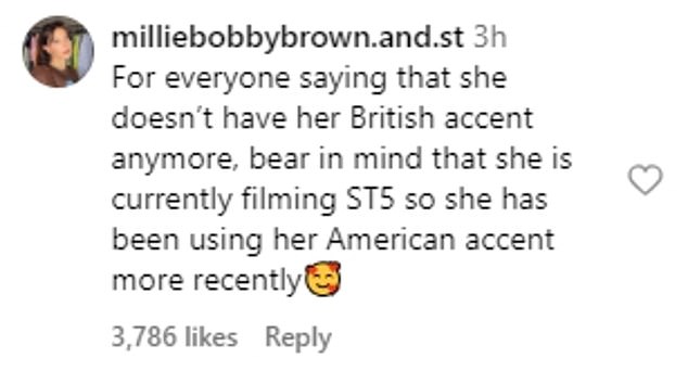 1709288115 984 Millie Bobby Brown fans ask what happened to her accent