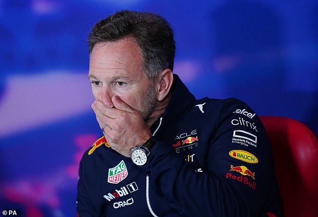 Text messages and photographs allegedly sent by Horner to an employee are leaked, just hours after the Red Bull boss broke his silence on the investigation.