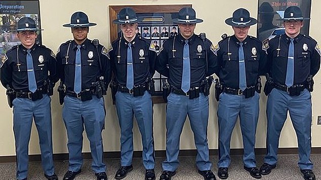 In tenth place was the Indiana State Police with their striking blue pants and matching ties.