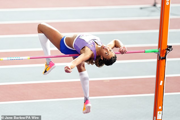 Morgan Lake missed out on a major medal by finishing sixth in the women's high jump.