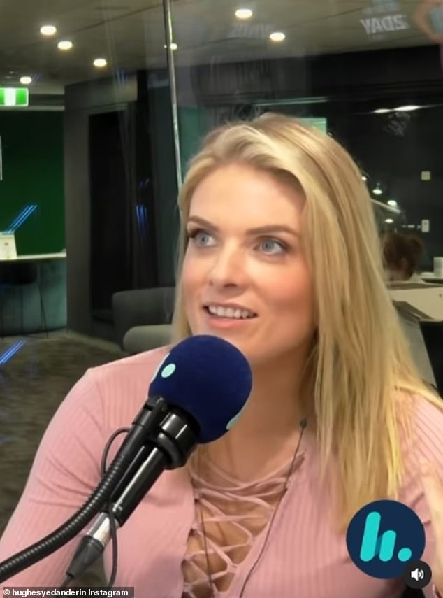 She also named Hit's Erin Molan (pictured) as a close companion of hers.