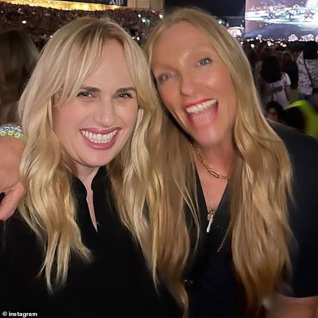 Rebel was one of the lucky celebrities who went to see Taylor Swift on her Australian Eras tour last week and caught the show alongside super fan Toni Collette.