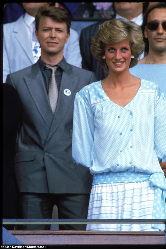 Princess Diana wore a Kanga-designed dress to the Live Aid concert; It is believed that it was an act of revenge.