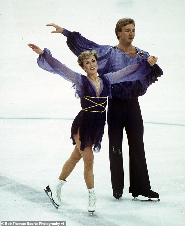 It was Valentine's Day 1984 when Jayne and Chris skated to victory at the Sarajevo Winter Olympics, winning the gold medal and earning the highest score ever in a single performance.