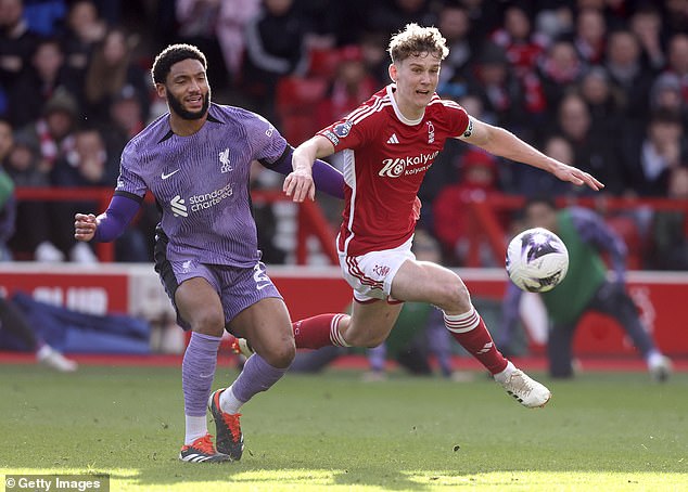 For long periods of the match, Forest frustrated the Premier League leaders at The City Ground.