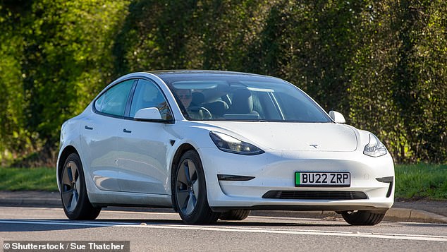 Polestar's electric cars are available for between £45,000 and £80,000, making them more expensive than Tesla's vehicles - the US manufacturer's Model 3 sedan (pictured) starts at £40,000