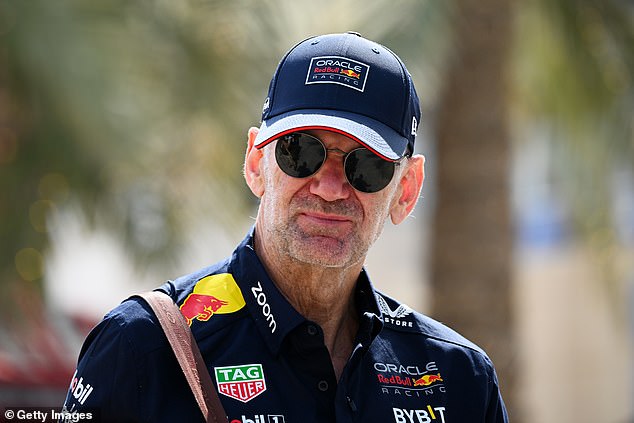 The Grand Tour presenter cheekily gave Red Bull technical director Adrian Newey the win.