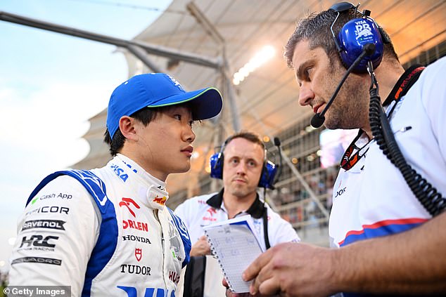 Red Bull's Yuki Tsunoda had to follow team orders and swap with Daniel Riccardo