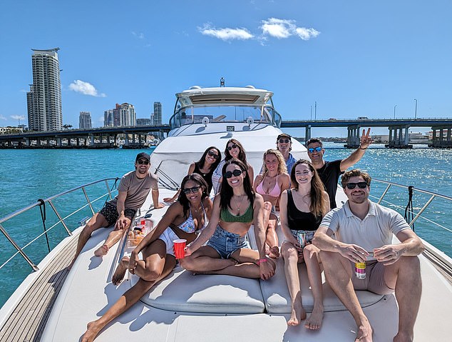 There were 13 people on the boat, since according to Miami law, that is the maximum number of passengers per boat 'regardless of the size of the boat or the age of the passenger.'