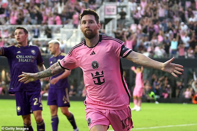 Lionel Messi also scored a brace during the Heron's rout of rivals in Florida on Saturday night.