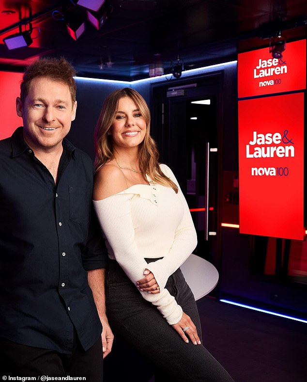 Despite ousting already established KIIS FM Melbourne breakfast team Jase and Lauren (both pictured) into the arms of Nova last year, Kyle and Jackie O won't be moving south until after Easter, The Daily reports Telegraph on Saturday.