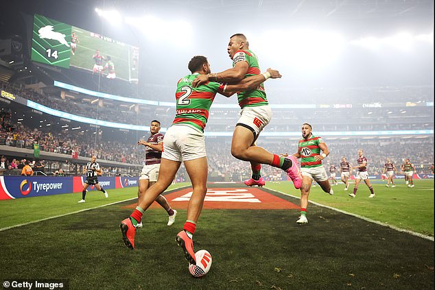 Souths seemed to have the measure of their opponents at times throughout the match.