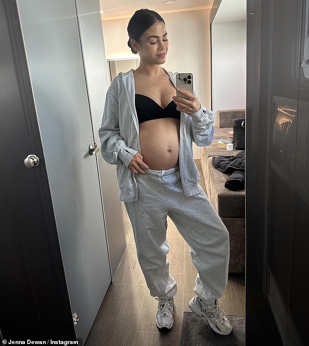 The Rookie cast member announced that she was going through her third pregnancy by sharing a post on her Instagram account last January.