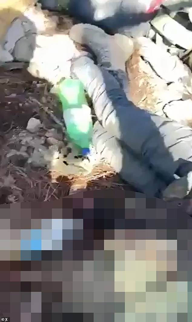 The Tlacos also recorded themselves stacking the bodies of their rivals on top of each other and burning them. Most of the footage was too graphic to share.