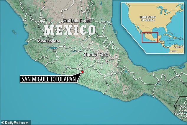 San Miguel Totolapan in the state of Guerrero is part of the area known as "Hot Lands.' The region has been embroiled in drug trafficking violence for years, forcing many residents to flee or take measures to protect themselves.