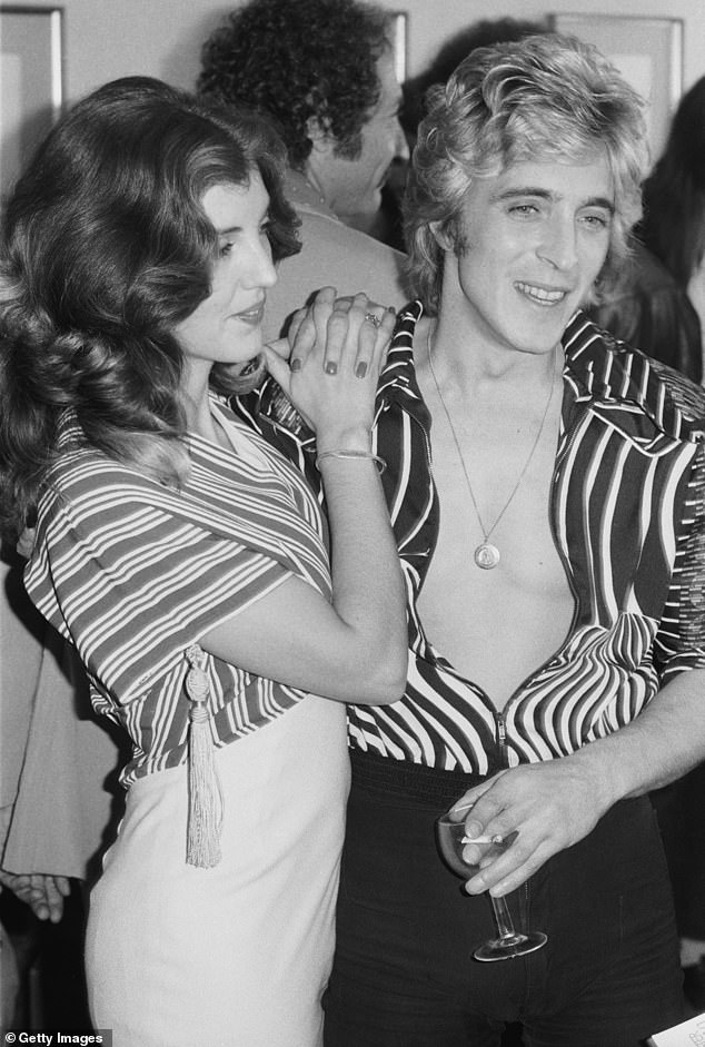 Suzi Ronson photographed with her late husband Mick Ronson, who was the guitarist for Mott the Hoople