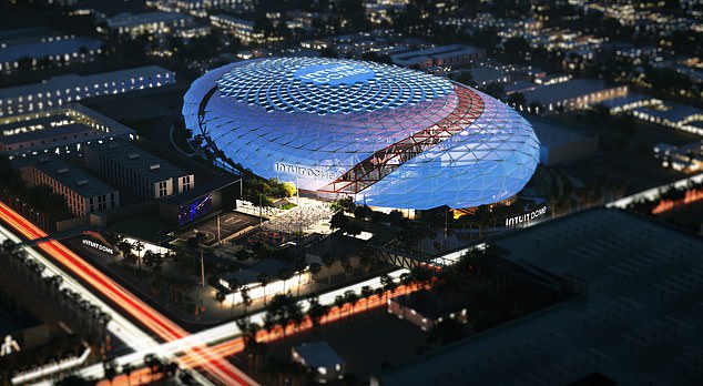 The Clippers' unfinished stadium in Inglewood, California, will open in August of this year.