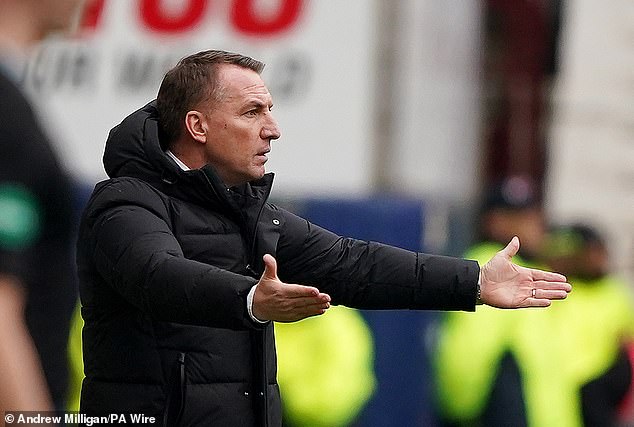 1709482994 959 Hearts 2 0 Celtic Pressure mounts on Brendan Rodgers just days