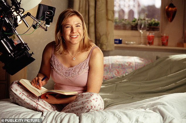 Bridget Jones's Diary begins with the main character telling viewers that she weighs 136 pounds, just over 61 kg, and that she needs to lose 20 pounds (9 kg).  The average weight of a British woman in 2021 was 71.8 kg