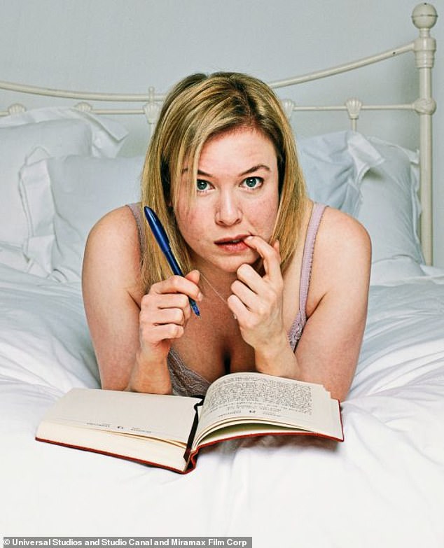 Although Bridget, created by writer Helen Fielding in the late '90s, was constantly told by others that she was fat, she is also self-critical about her size.  She also kept track of her weight in her famous diary.