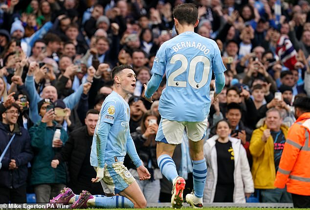 1709490968 945 Pep Guardiola crowns unbelievable Phil Foden the BEST player in