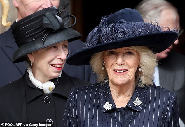 The Princess Royal (pictured with Queen Camilla last week) and the Duke and Duchess of Edinburgh will get engaged as normal.