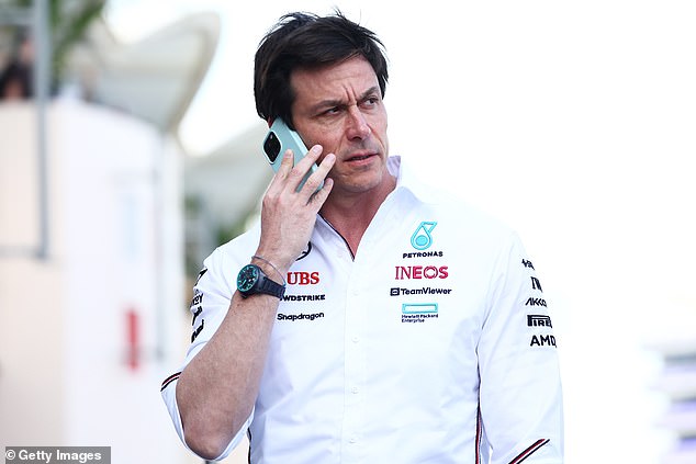 Verstappen Sr. was seen on 'multiple occasions' with Mercedes Formula One team boss Toto Wolff