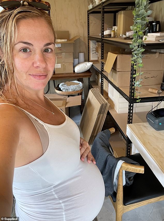 Lara launched the brand after she quickly became frustrated with the lack of pregnancy-specific natural body products on the market.