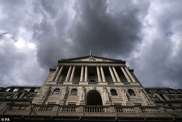 The Bank of England began raising interest rates at the end of 2021 (file image)