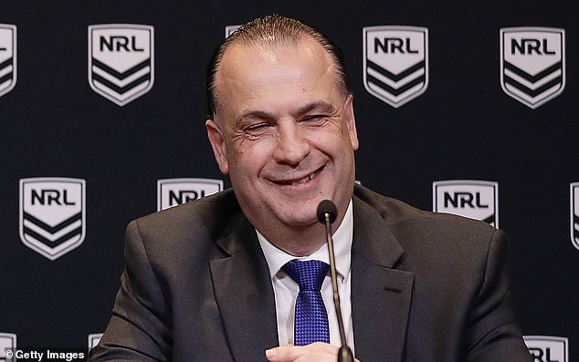 Football supreme Peter V'Landys has confirmed the NRL will return to Las Vegas for another four years and has agreed a television deal with Fox Sports in the United States.