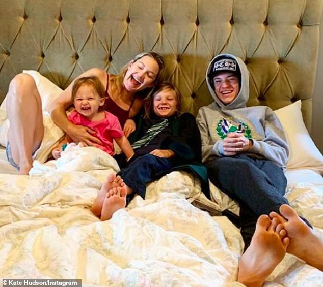 The Glass Onion star, who shares Rani with fiancé Danny Fujikawa, Bing with ex-fiance Matt Bellamy and Ryder with ex-husband Chris Robinson, added that she makes sure to make time for her kids at the end of each day.