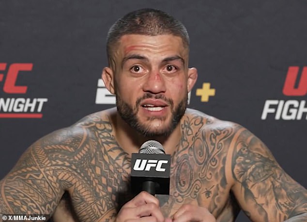 The Australian fighter joked that he might have to rob a journalist in the parking lot after the loss that made him decide to retire from the octagon.