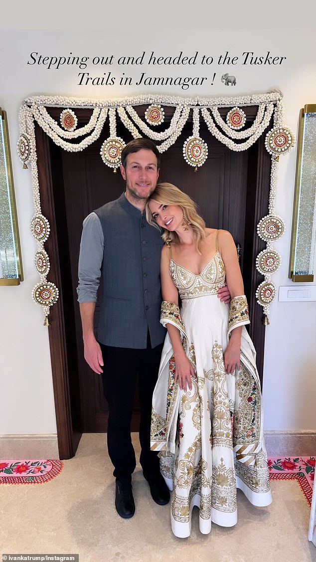 The three-day extravaganza saw guests including Ivanka and her husband, Jared Kushner, jetted to Jamnagar, Gujarat, in India.