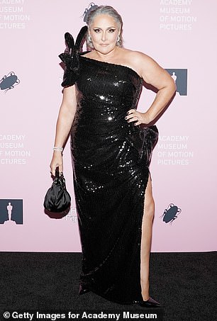 The Hairspray actress recently unveiled her incredible 30-pound weight loss transformation in just four months; seen in September 2023 in Los Angeles