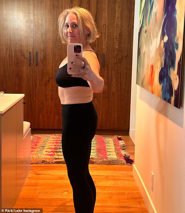 Ricki's appearance comes shortly after she recently revealed her 30-pound weight loss that occurred over a four-month span starting in October 2023.