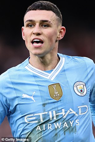 The 23-year-old was the star of City's show at the Etihad