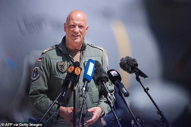 The Chief of Staff of the German Air Force, Ingo Gerhartz, was recorded making these statements.