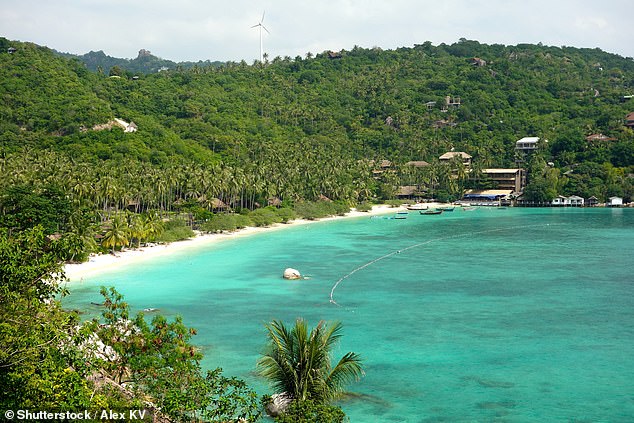 Koh Tao was nicknamed Death Island after the murders of British backpackers Hannah Witheridge and David Miller in 2014 (File image)