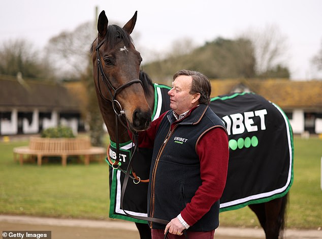 Coach Nicky Henderson confirmed the news on Monday and expressed his sadness at the news.