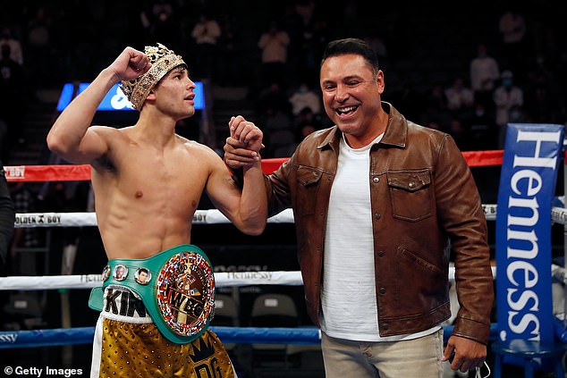Garcia has also had a long-standing strained relationship with his promoter Oscar De La Hoya.