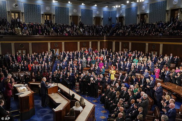 President Biden's State of the Union address at least this year, taking place in the House of Representatives