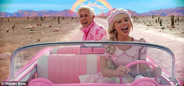 Barbie, the highest-grossing movie of 2023, has been a box office and awards show hit, and now the owner of a plastic-inspired pink license plate is looking to cash in
