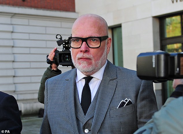 Gary Goldsmith leaves Westminster Magistrates' Court in London in November 2017, where he was fined £5,000 and given a community order after admitting assaulting his wife.