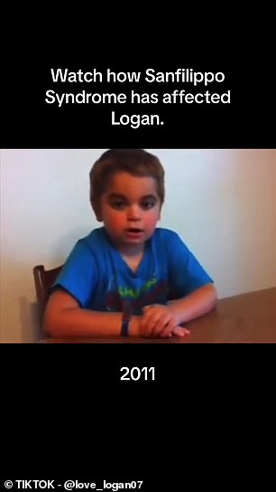 In the first few clips, Logan can still sing and dance to his favorite songs.