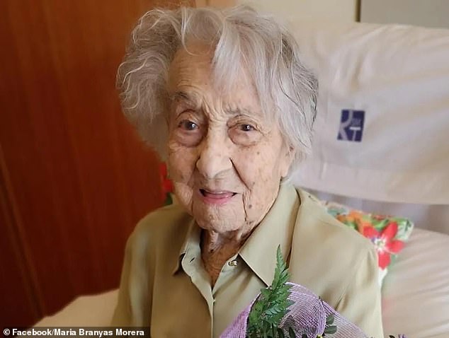 María Branya became the oldest person in the world after the death of French nun Lucile Randon in January 2023.