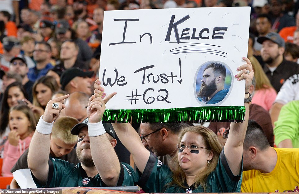 His quality as a player and character as a person off the field made Kelce a beloved figure among Philadelphia sports fans.
