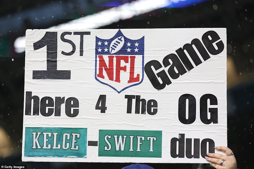 2023 also marked the beginning of Travis and Taylor Swift's headline-grabbing relationship.  Eagles fans were quick to cite Jason and D'Andre Swift as the 'OG Kelce-Swift duo.'