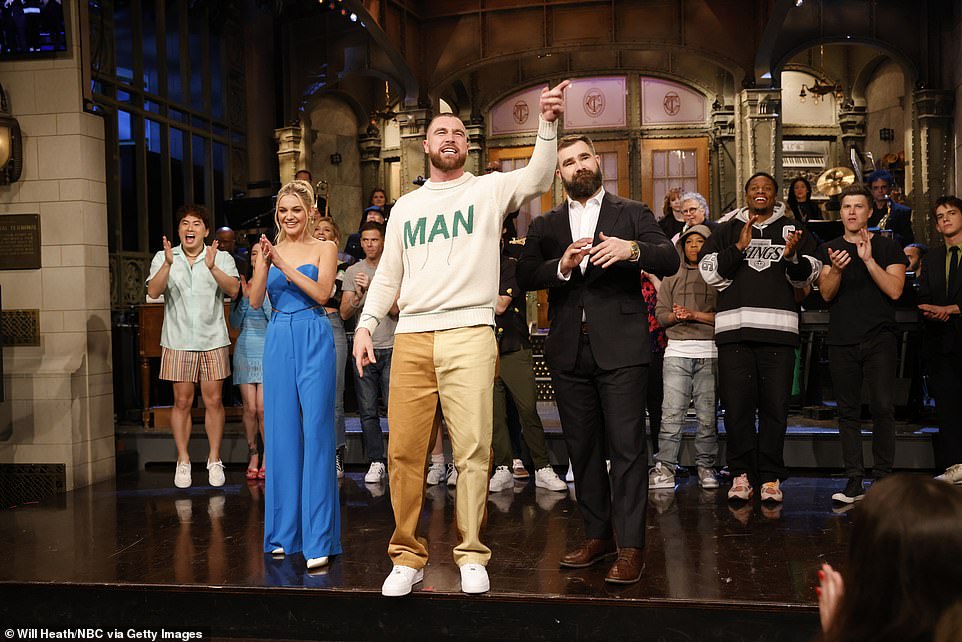 In 2023, Jason was present when Travis hosted the comedy show Saturday Night Live with Kelsea Ballerini in New York City.