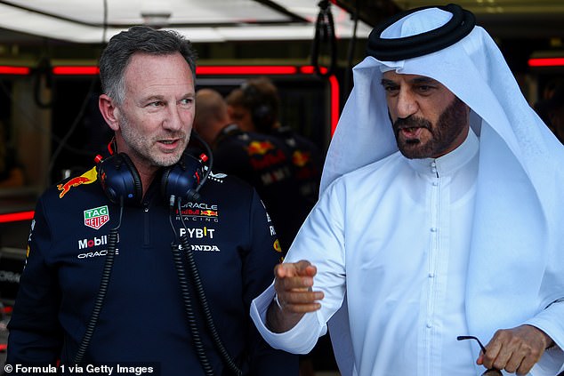 Ben Sulayem was recently seen alongside Red Bull team principal Christian Horner at the Bahrain GP.